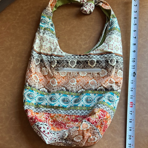 Multicolor Patterned Women's Bag - Picture 2 of 3